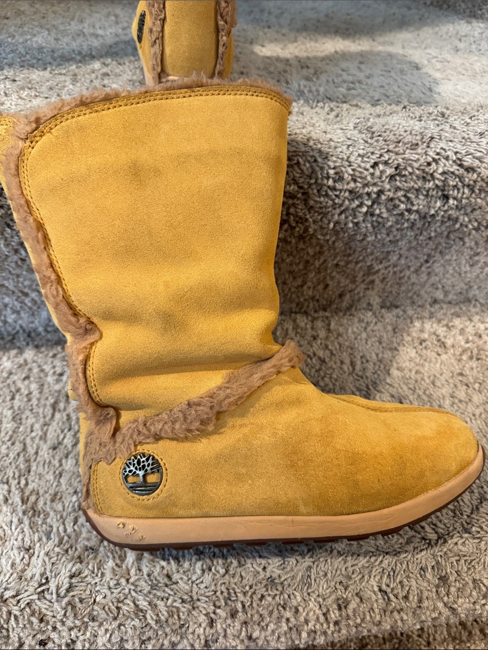 EUC Timberland Mukluk Fur-Lined Boots size 9W - Picture 6 of 9